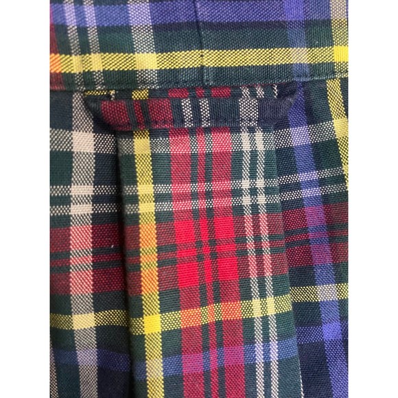 LANDS' END long sleeve heavy duty button up Cotton Shirt Sail/Rigger/Oxford -XL - Picture 9 of 12